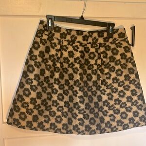 Printed mini skirt
